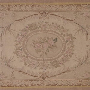 Tapete Aubusson <br> Medida: 155 x 92 = 143