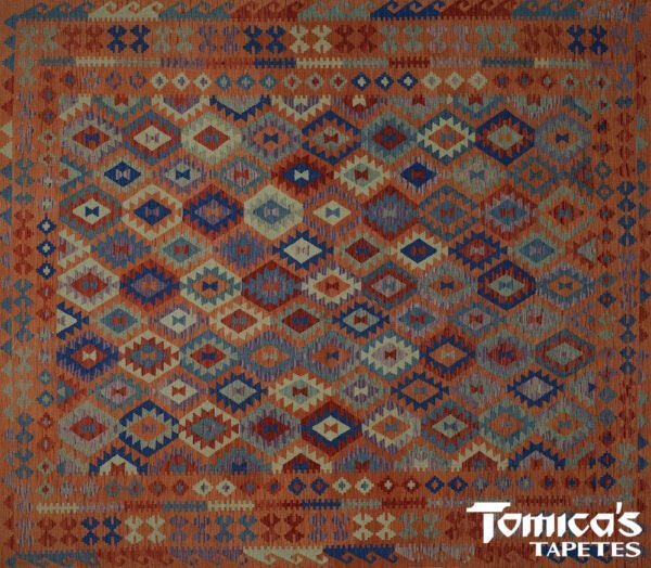 Tapete Kil Paquistan <br> Medida: 302 x 261 = 788